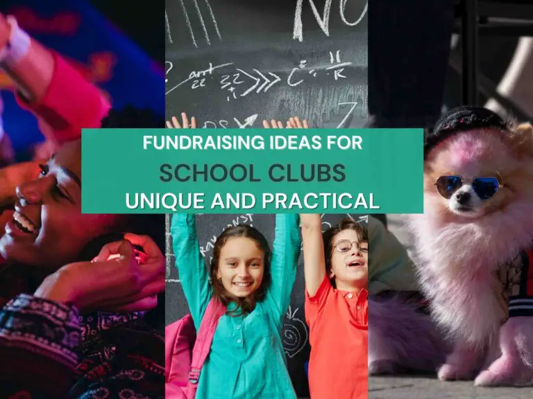 12 Fundraising Ideas for School Clubs For Most Success