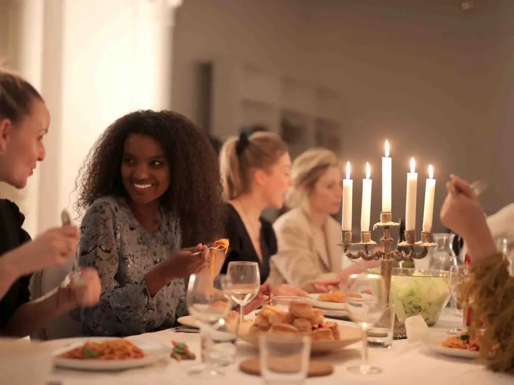 Hold a charity dinner by women owned restaurants to raise funds for women