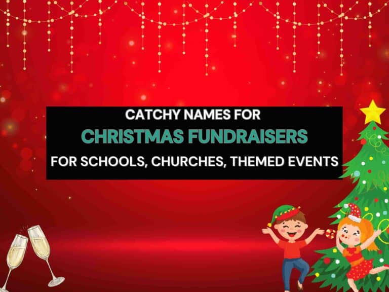 65 Catchy Christmas Fundraiser Name Ideas To Win The Day