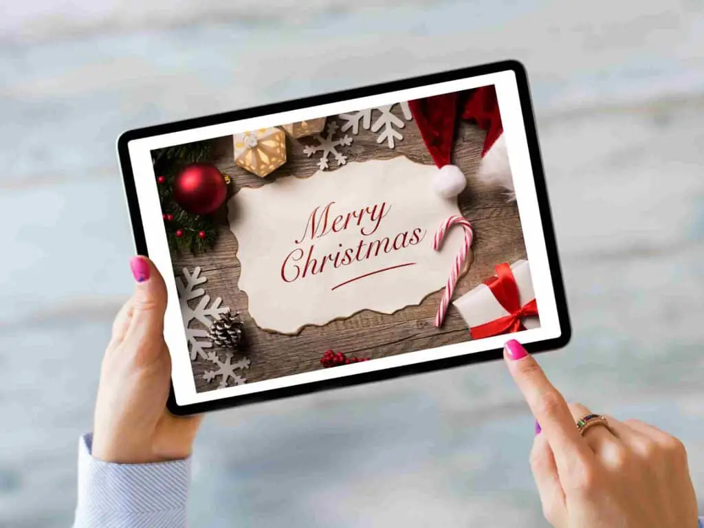 digital greeting cards for christmas