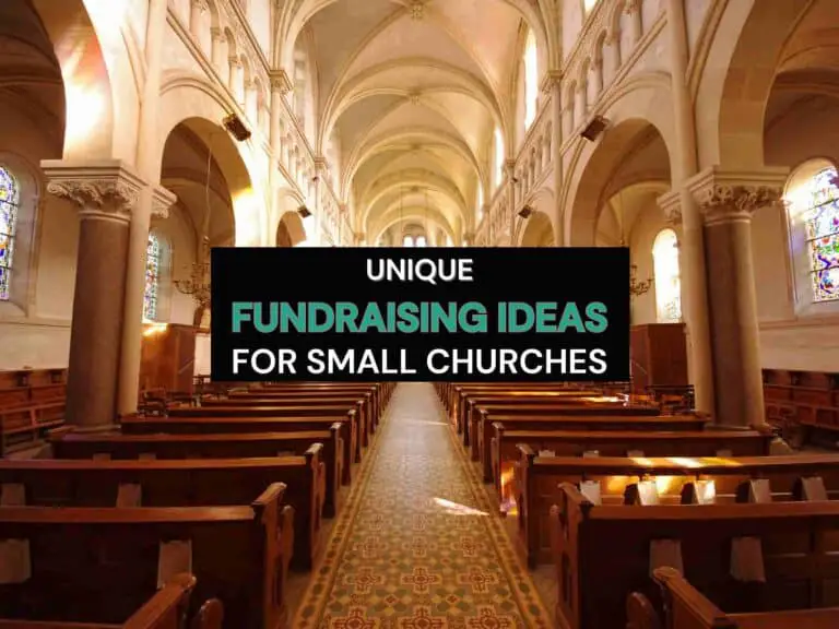 11 Small church Fundraising ideas: Unique and impactful