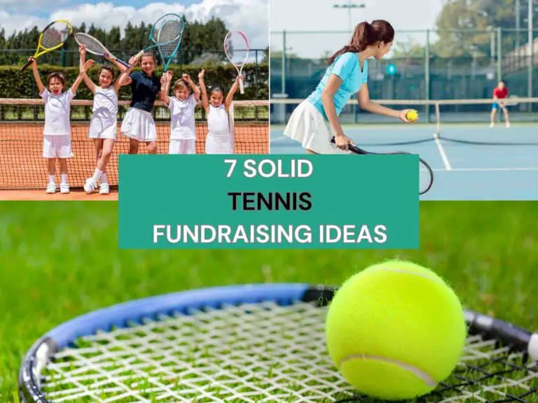 tennis fundraising ideas