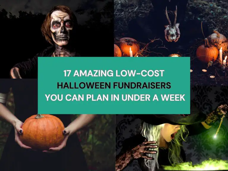 17 amazing Low-Cost Halloween Fundraisers You Can Plan in Under a Week