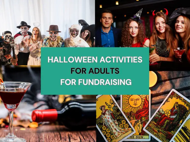 13 Halloween Activities for Adults for fundraising